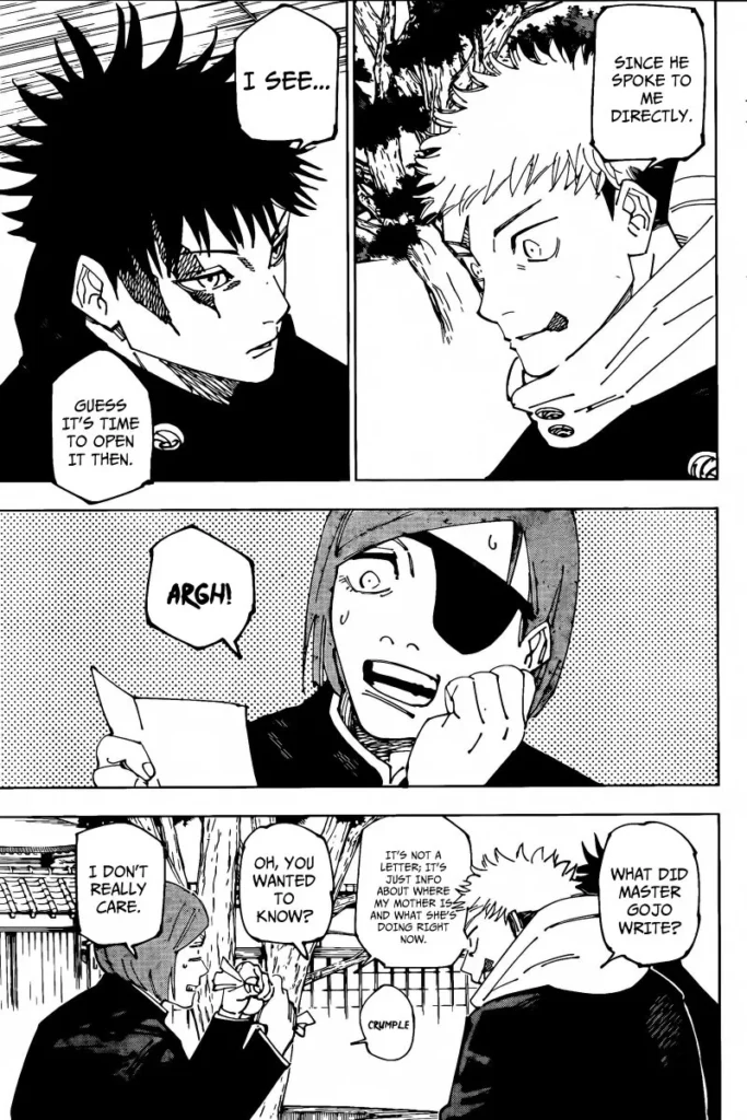 Jujutsu Kaisen Chapter 268