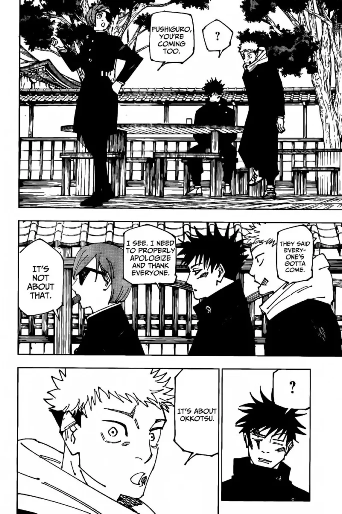 Jujutsu Kaisen Chapter 268