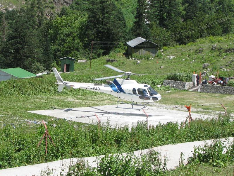 What is the Helicopter Fare from Govindghat to Ghangaria in 2025?