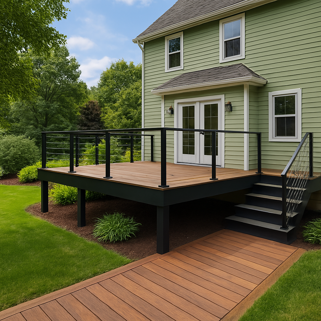 Unique Deck Rail Design Solutions Unique Deck Rail Design Solutions