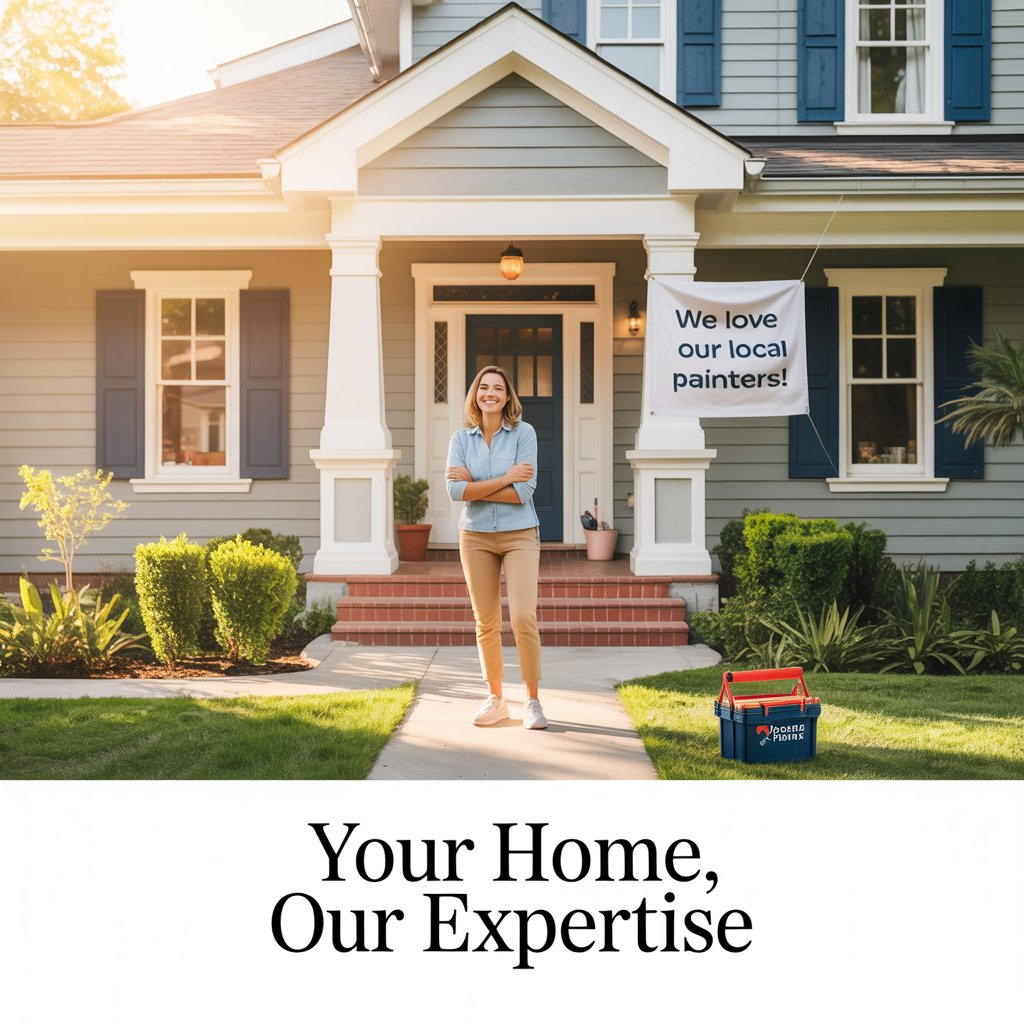 The Benefits of Supporting Local Exterior House Painters for Your Next Project ?