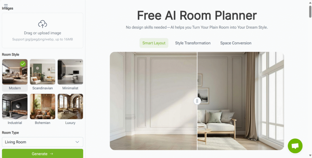 VisualGPT AI Room Planner: Redefine Your Space with Ease