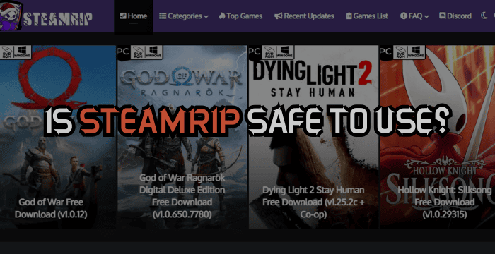 Is Steamrip Safe to Use? Detailed Safety Check and Alternatives Is Steamrip Safe to Use? Detailed Safety Check and Alternatives