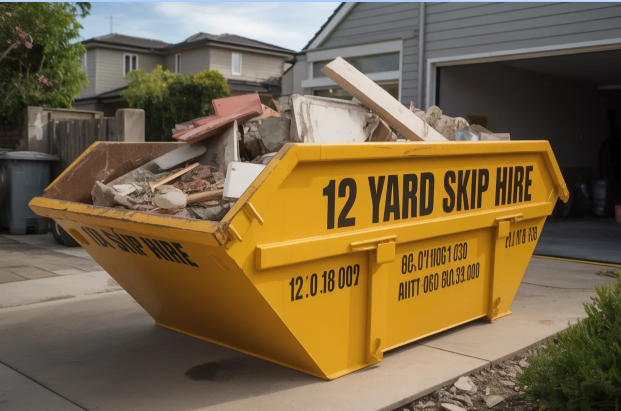 12 Yard Skip Hire in the UK | Large Skip for Builders & Trade